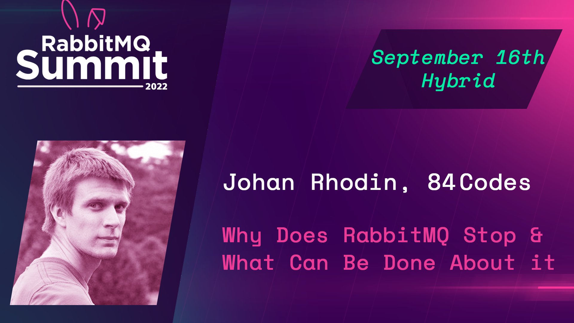 Why does RabbitMQ stop and what can be done about it - Johan Rhodin